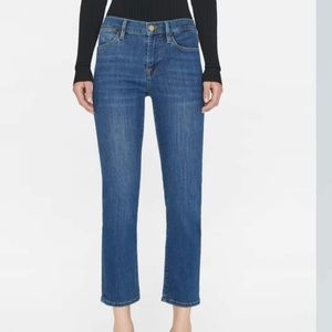FRAME Denim Womens Le High Straight Jeans Size 27